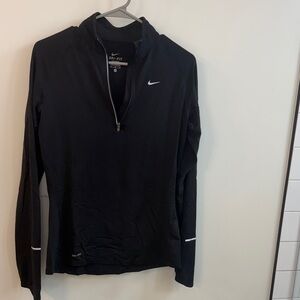 Nike Black Long Sleeve Athletic Top